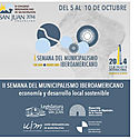 Econom�a y Desarrollo Local Sostenible Tema central de la II Semana del Municipalismo Iberoamericano